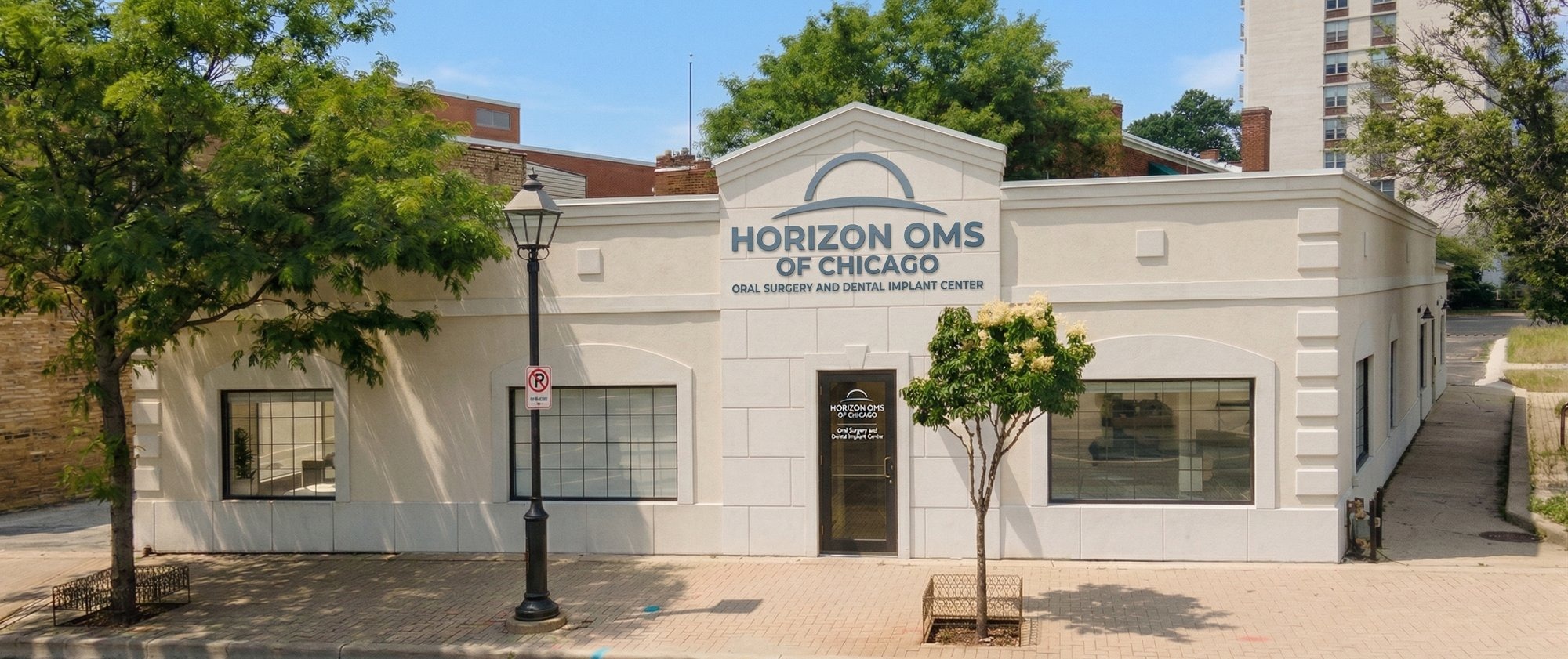 Horizon OMS of Chicago building exterior — 6 E Saint Charles Rd, Lombard IL